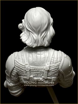 画像9: Young Miniatures[YH1873]1/10 中世の女性騎士 オルレアンからの風 胸像