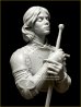 画像10: Young Miniatures[YH1873]1/10 中世の女性騎士 オルレアンからの風 胸像