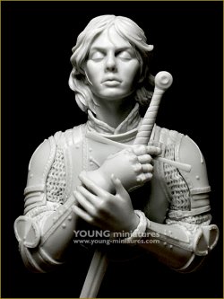 画像11: Young Miniatures[YH1873]1/10 中世の女性騎士 オルレアンからの風 胸像
