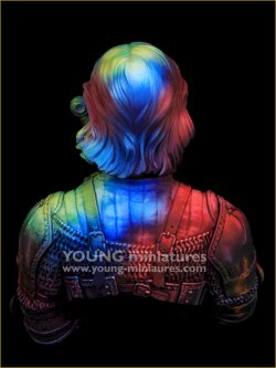 画像5: Young Miniatures[YH1873]1/10 中世の女性騎士 オルレアンからの風 胸像