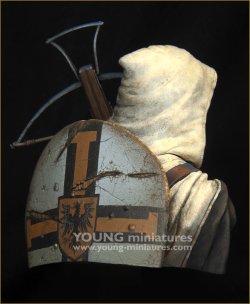 画像6: Young Miniatures[YH1874]1/10 中世 クロスボウを持ったチュートン騎士団員 胸像