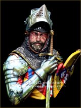 Young Miniatures[YH1876]1/10 15世紀 中世の騎士 剣が静かに倒れる時 胸像