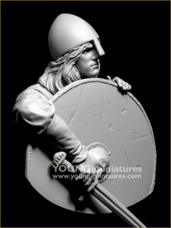 画像5: Young Miniatures[YH1877]1/10 10世紀 ザ・ノースマン バイキングの王 胸像