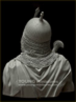 画像4: Young Miniatures[YH1878]1/10 15世紀 アフリカ ヌビアの近衛兵 胸像