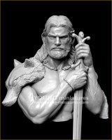 Young Miniatures[YH1879]1/10 紀元前1世紀 ケルト人の戦士 胸像