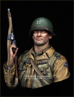 画像6: Young Miniatures[YM1898]1/10 WWII アメリカ陸軍第2レンジャー大隊の兵士 ノルマンディー1944 胸像