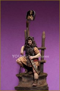 画像1: Young Miniatures[YH7004]70mm  西暦紀元年 古代ローマ軍団 旗手 (1)