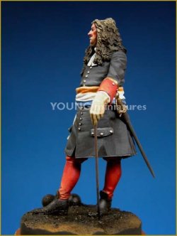 画像3: Young Miniatures[YH7005]70mm  オランダ砲兵士官 1705年