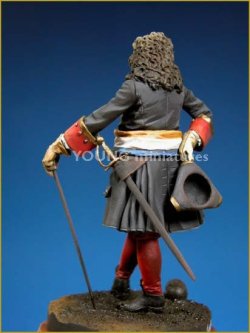画像4: Young Miniatures[YH7005]70mm  オランダ砲兵士官 1705年