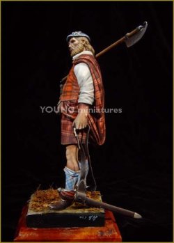 画像4: Young Miniatures[YH9004]90mm ハイランド地方の戦士 1746年