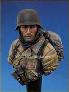 画像1: Young Miniatures[YM1810]1/10 WWIIドイツ武装親衛隊擲弾兵II アルデンヌ1944 (1)