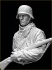 画像11: Young Miniatures[YM18101]1/10 WWII ドイツ武装親衛隊 小銃を抱える若き歩兵 胸像