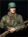 画像6: Young Miniatures[YM18101]1/10 WWII ドイツ武装親衛隊 小銃を抱える若き歩兵 胸像 (6)