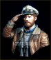 画像2: Young Miniatures[YM18102]1/10 WWII ドイツ海軍 Uボート艦長「母港への帰還」 胸像 (2)