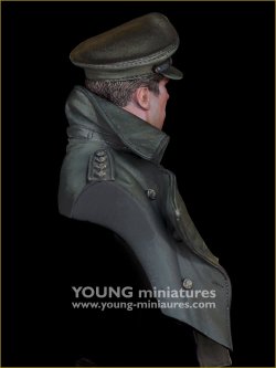 画像8: Young Miniatures[YM18104]1/10 WWI イギリス陸軍将校 突撃の笛が鳴る前に 胸像