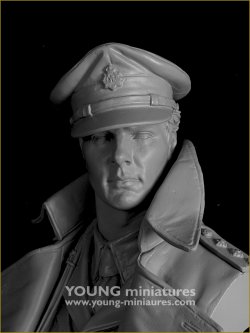 画像6: Young Miniatures[YM18104]1/10 WWI イギリス陸軍将校 突撃の笛が鳴る前に 胸像