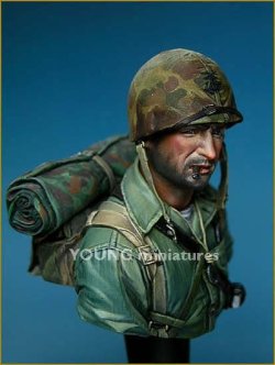 画像3: Young Miniatures[YM1813]1/10 WWIIアメリカ海兵隊隊員 硫黄島1945
