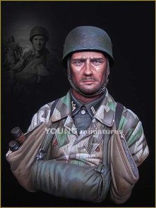 画像1: Young Miniatures[YM1814]1/10 WWIIドイツSS第500降下猟兵大隊降下猟兵 ドルバー1944 (1)