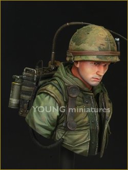 画像5: Young Miniatures[YM1817]1/10 ベトナム戦争 アメリカ海兵隊隊員 フエ1968