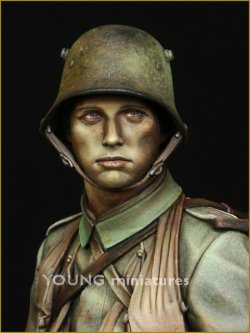 画像2: Young Miniatures[YM1820]1/10 WWIドイツ帝国陸軍突撃兵 ソンムの戦い1916