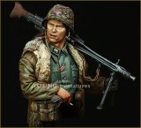 Young Miniatures[YM1822]1/10 WWIIドイツ武装親衛隊MG-42ガンナー アルデンヌ1944