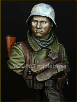画像1: Young Miniatures[YM1825]1/10 WWIIドイツ陸軍歩兵 ロシア戦線