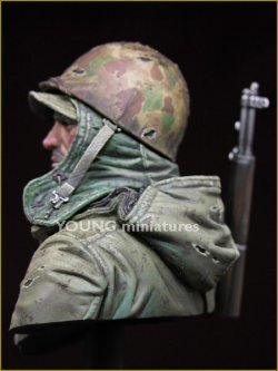 画像2: Young Miniatures[YM1838]1/10 朝鮮戦争 アメリカ海兵隊隊員 長津湖の戦い1950