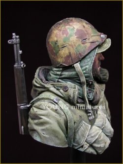 画像4: Young Miniatures[YM1838]1/10 朝鮮戦争 アメリカ海兵隊隊員 長津湖の戦い1950