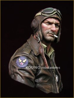 画像2: Young Miniatures[YM1843]1/10 WWIIアメリカ陸軍航空隊「フライングタイガーズ」1942