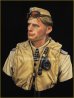 画像2: Young Miniatures[YM1846]1/10 WWIIドイツ空軍パイロット アフリカ戦線 (2)