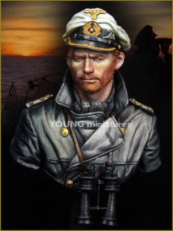 画像1: Young Miniatures[YM1847]1/10 WWIIドイツ海軍 Uボート司令官