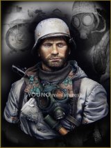 Young Miniatures[YM1849]1/10 WWIIドイツ陸軍 オートバイ兵 東部戦線