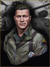 Young Miniatures[YM1852]1/10 WWIIアメリカ陸軍第2装甲師団戦車兵「車上の地獄」