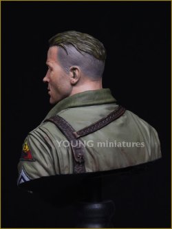 画像3: Young Miniatures[YM1852]1/10 WWIIアメリカ陸軍第2装甲師団戦車兵「車上の地獄」
