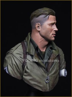 画像4: Young Miniatures[YM1852]1/10 WWIIアメリカ陸軍第2装甲師団戦車兵「車上の地獄」
