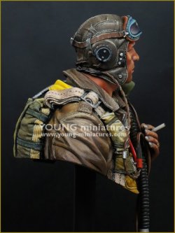 画像5: Young Miniatures[YM1856]1/10 WWIIアメリカ陸軍航空隊戦闘機パイロット 1944