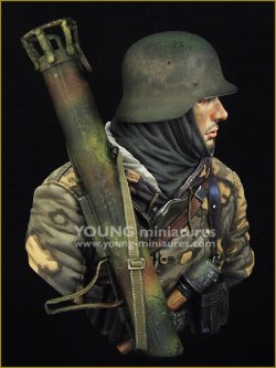 画像5: Young Miniatures[YM1865]1/10 WWIIドイツ武装親衛隊戦車猟兵とパンツァーシュレック