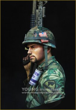画像2: Young Miniatures[YM1866]1/10 ベトナム戦争 アメリカ陸軍第1騎兵師団 擲弾筒手 1970