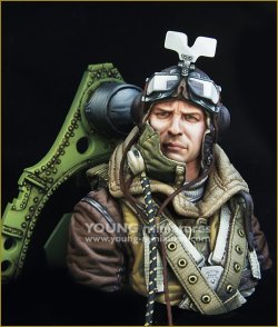 画像2: Young Miniatures[YM1868]1/10 WWIIRAF(英国空軍)スピットファイアMk.lパイロット