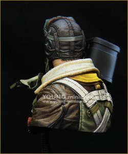 画像4: Young Miniatures[YM1872]1/10 WWIIアメリカ陸軍航空隊 K20カメラを構えるB-17爆撃機搭乗員