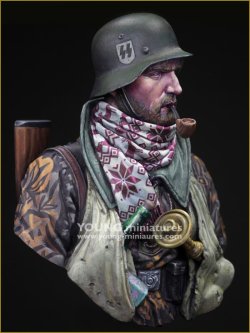 画像2: Young Miniatures[YM1877]1/10 WWIIドイツ武装親衛隊擲弾兵「古株」