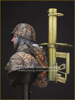画像4: Young Miniatures[YM1884]1/10 WWII 独 ドイツ戦車猟兵「タンクハンター」胸像