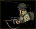 画像3: Young Miniatures[YM1885]1/10 WWII 米 アメリカ陸軍第101空挺師団無線兵胸像 カランタン1944 (3)