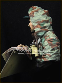 画像3: Young Miniatures[YM1886]1/10 WWII ドイツ戦闘団将校 ロシア1943「オストヴィント(東風)」