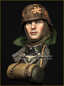 画像2: Young Miniatures[YM1889]1/10 WWII 独 ドイツ陸軍野戦憲兵胸像