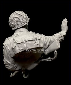 画像10: Young Miniatures[YM1897]1/10 WWII アメリカ陸軍空挺部隊“カラヒー”の兵士 ノルマンディー1944 胸像