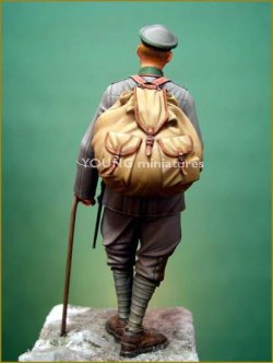 画像4: Young Miniatures[YM7001-R]70mm  WWIドイツ帝国陸軍中尉 第3軽歩兵連隊 1917