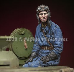 画像5: Alpine Miniatures[AM35283]1/35 WWII 露 ロシア戦車長セット(2体セット)
