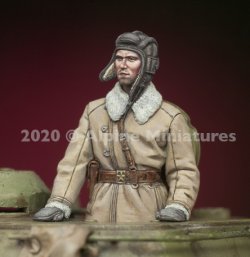 画像3: Alpine Miniatures[AM35283]1/35 WWII 露 ロシア戦車長セット(2体セット)
