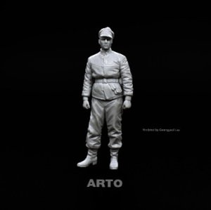 画像1: ARTOプロダクション[ARP35003]1/35 武装親衛隊 少佐ヨーゼフ・ディーフェンタール" (1)